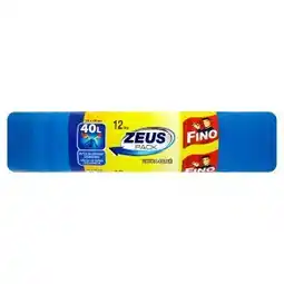 Prima Drogerie Fino Zeus pytle na odpadky zatahovací 40l 12 ks nabídka