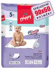 Prima Drogerie Bella Baby Háppy Dětské hygienické podložky 5ks nabídka