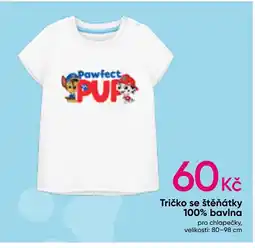 Pepco Tričko se štěňátky 100% bavlna nabídka