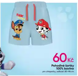 Pepco Pohodlné šortky 100% bavlna nabídka