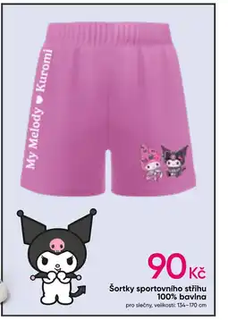 Pepco Šortky sportovního střihu 100% bavlna nabídka