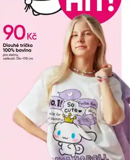 Pepco Dlouhé tričko 100% bavlna nabídka