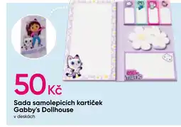 Pepco Sada samolepicích kartiček Gabby's Dollhouse nabídka