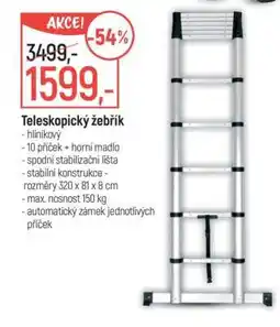 Globus Teleskopický žebřík nabídka