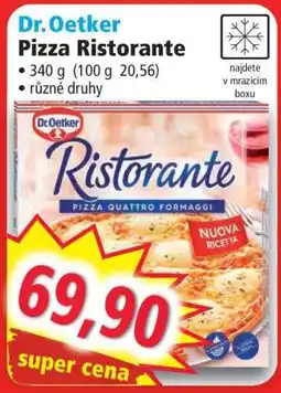 Norma Dr. Oetker Pizza Ristorante nabídka