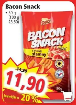 Norma Bacon Snack nabídka