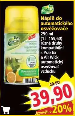 Náplň do automatického osvěžovače