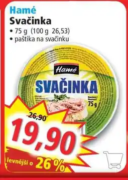 Norma Hamé Svačinka nabídka