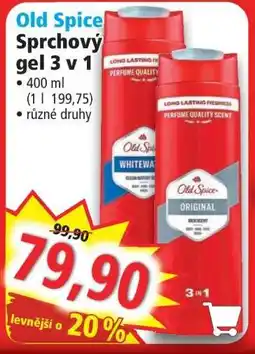Norma Old Spice Sprchový gel 3 v 1 nabídka