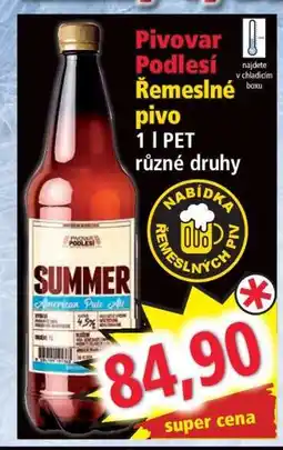 Norma Pivovar Podlesí Řemeslné pivo nabídka