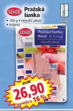 Norma PRAŽSKÁ ŠUNKA nabídka