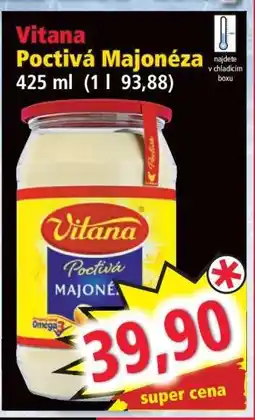 Norma VITANA Poctivá majonéza nabídka