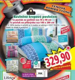 Norma Bavlněné krepové povlečení nabídka