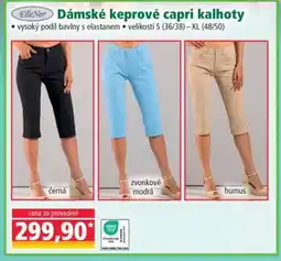 Norma Dámské keprové capri kalhoty nabídka