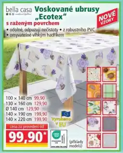 Norma Voskované ubrusy „Ecotex“ nabídka