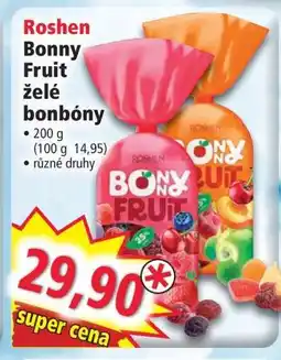 Norma Roshen Bonny Fruit želé bonbóny nabídka
