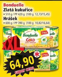 Norma BONDUELLE ZLATÁ KUKUŘICE HRÁŠEK nabídka