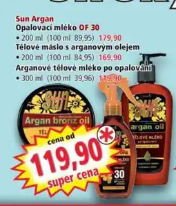Norma Arganové tělové mléko po opalování nabídka