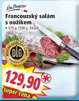 Norma Francouzský salám s nožíkem nabídka