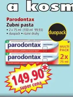 Norma Parodontax zubní pasta nabídka