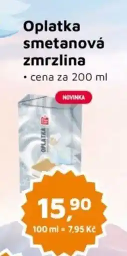 Můjobchod Oplatka smetanová zmrzlina nabídka