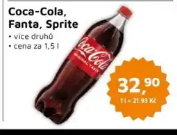 Můjobchod Coca-Cola, Fanta, Sprite nabídka