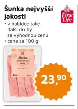 Můjobchod Šunka nejvyšší jakosti nabídka