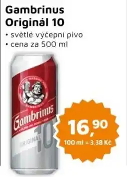 Můjobchod Gambrinus Originál 10 nabídka