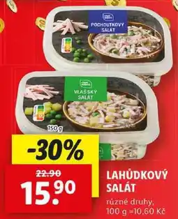 Lidl LAHŮDKOVÝ SALÁT, 150 g nabídka
