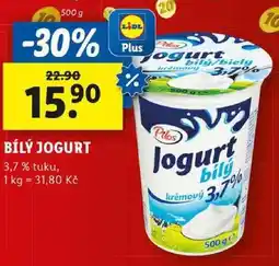 Lidl BÍLÝ JOGURT, 500 g nabídka