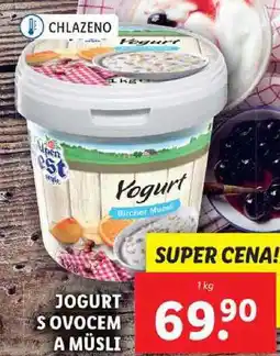 Lidl JOGURT S OVOCEM A MÜSLI, 1 kg nabídka