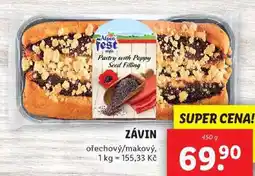 Lidl ZÁVIN, 450 g nabídka