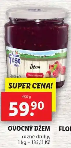 Lidl OVOCNÝ DŽEM, 450 g nabídka