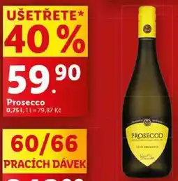 Lidl Prosecco, 0,75 l nabídka