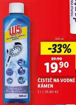Lidl ČISTIČ NA VODNÍ KÁMEN, 500 ml nabídka