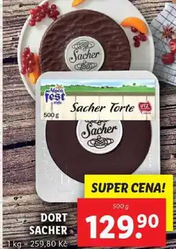 Lidl DORT SACHER, 500 g nabídka