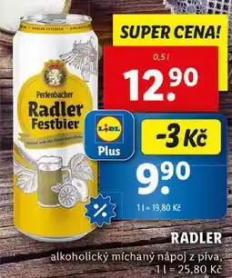 Lidl RADLER, 0,5 l nabídka
