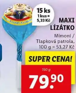 Lidl MAXI LÍZÁTKO, 150 g nabídka