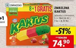 Lidl ZMRZLINA KAKTUS, 9x 45 ml nabídka