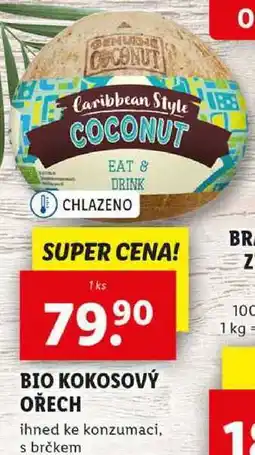 Lidl BIO KOKOSOVÝ OŘECH, 1 ks nabídka