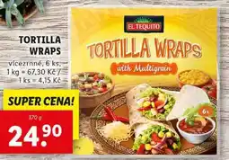 Lidl TORTILLA WRAPS, 370 g nabídka