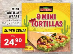 Lidl MINI TORTILLA WRAPS, 220 g nabídka