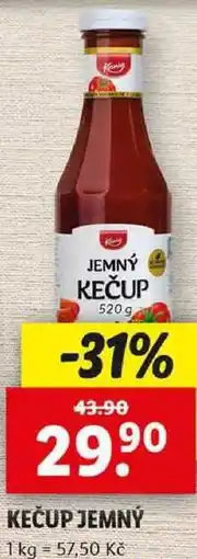Lidl KEČUP JEMNÝ, 520 g nabídka