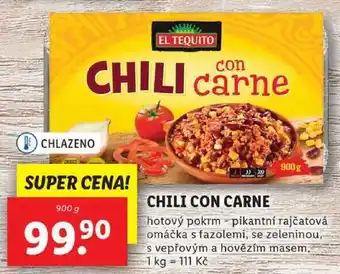Lidl CHILI CON CARNE, 900 g nabídka