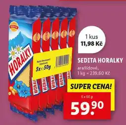 Lidl SEDITA HORALKY, 5x 50 g nabídka