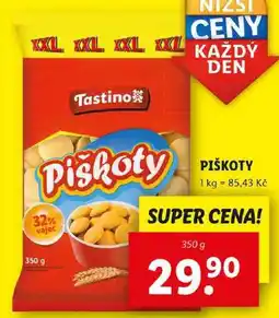 Lidl PIŠKOTY, 350 g nabídka