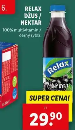 Lidl RELAX DŽUS/NEKTAR, 1 l nabídka