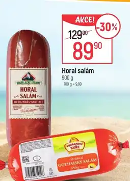Globus Horal salám nabídka