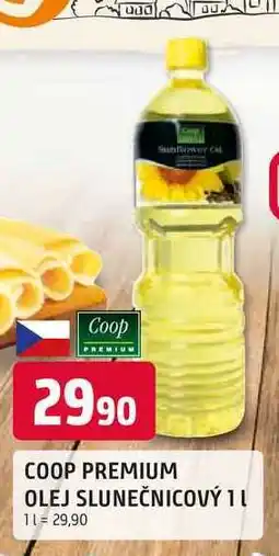 Trefa COOP PREMIUM OLEJ SLUNEČNICOVÝ 1l nabídka