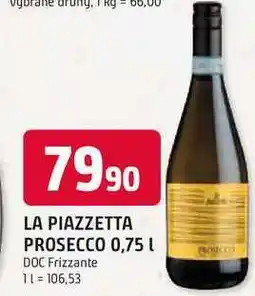 Trefa LA PIAZZETTA PROSECCO 0,75 L nabídka